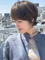 ショートボブ髪型30代40代50代前髪あり前髪なし【橋本】