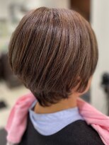 ヘアーサロンソシエ 海老名店&nbsp;白髪ぼかし大人ショート大人ボブ30代40代50代60代海老名