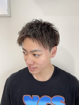 ヘアステーションフラット(HAIR STATION FLAT) 爽やかアップバング