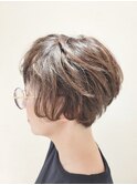 国立*ツーブロックショート/30代40代50代60代