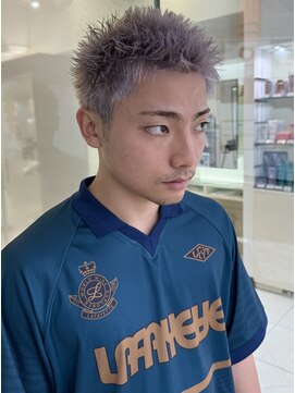 エムタニグチミュー(MTANIGUCHI Mieux) メンズ/ハイトーン/スパイキーショート