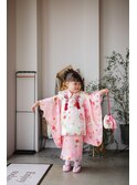 七五三　3歳アップスタイル