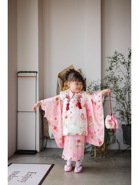 シーソー(SEA SAW) 七五三　3歳アップスタイル