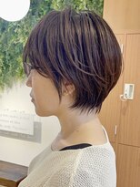 ネイロ 錦糸町(NeiRo)&nbsp;★天使の艶カラー前下がりボブハンサムショートカットケアパーマ