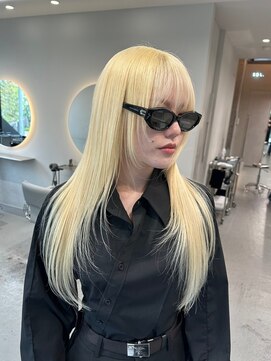 ソル バロール 表参道(SOL .valor) ネビージュ[表参道駅/青山/ケアブリーチ/ダブルカラー]