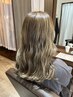 【白髪が気になり始めた方必見】カット＋白髪ぼかしハイライト＝￥12100