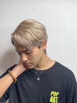 セシルヘアー なんば店(Cecil hair)&nbsp;メンズミルクティーベージュ/有馬