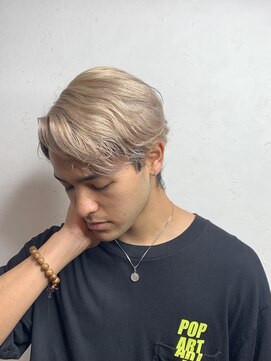 セシルヘアー なんば店(Cecil hair) メンズミルクティーベージュ/有馬