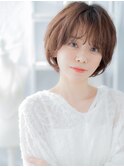 大人可愛いフェザーバング甘めマッシュパーマa上尾20代30代40代