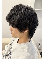 ミドル(MIDDLE)&nbsp;スパイラルパーマ/波巻きパーマ