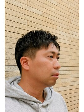 ヨシザワインク ハコザキ 水天宮前 日本橋人形町(YOSHIZAWA Inc.HAKOZAKI) アップバング、刈り上げ、ビジネス、清潔感、ワックス