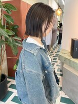 ノエ(noe)&nbsp;ホワイトグレージュ/デジタルパーマ/チェリーブラウン/栄h55