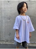 サーフカール/フェザーパーマ/刈り上げセンターパート/溝の口