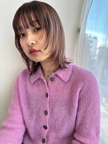 トリッカ シブヤ(TRICCA SHIBUYA)&nbsp;顔まわりレイヤー/透明感カラー/ケアブリーチ/ハッシュカット