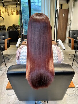 ネクストハラジュク(NEXT HARAJUKU) カラー毛でもうる艶縮毛矯正