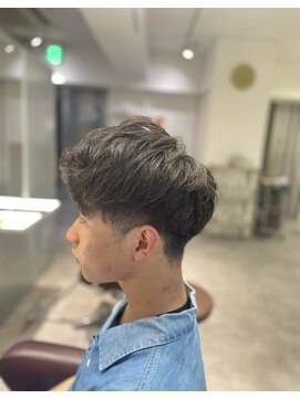 メンズマッシュパーマ