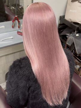 ラピス 福岡天神店(Lapis) ピンクカラー/ピンクベージュ/ハイトーン/ピンクラベンダー