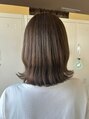 エムバランス(M.Valance) くびれヘアでちょっぴりハネが可愛いスタイル、セットも簡単です