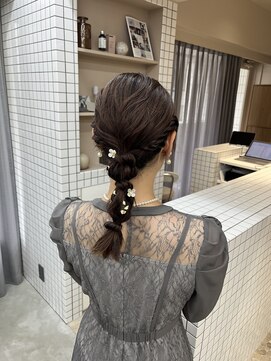 ケシキ 表参道 原宿(kesiki.) 結婚式/お呼ばれヘア/ヘアセット/ヘアアレンジ