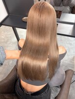 ベルポール(Bell port)&nbsp;着物ヘア/大人ガーリー/ダークアッシュ/似合わせカット/芦屋駅