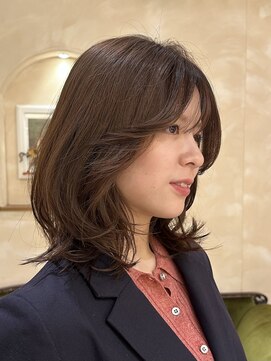 ビュートリアム265(BEAUTRIUM 265) ●ボブレイヤー/くびれミディアム/マロンブラウン