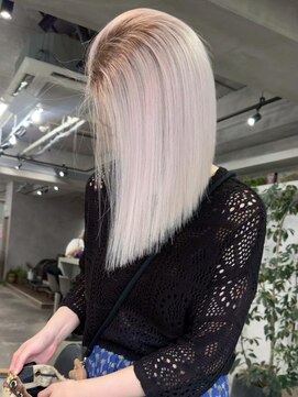アポロ 横浜駅店(apollo) ブリーチカラー/ダブルカラー/レイヤーカット/髪質改善/men's