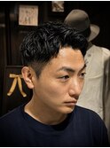 アップバングショート