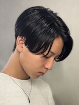 エルマーク 立川(L-MARK)&nbsp;フェザーパーマ/ニュアンスパーマ/センターパート/メンズ