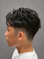 プレミアムバーバー 赤坂店(PREMIUM BARBER produce by HIRO GINZA)&nbsp;ウェーブアップバング