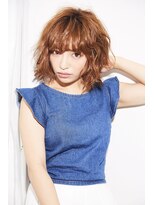ヘアサロン ドットプラス 町田店(dot. plus)&nbsp;ボブ×無造作×ベージュブラウン【dot.plus 町田】