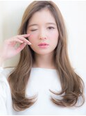 ニュアンスカラー◎ルーズウェーブ