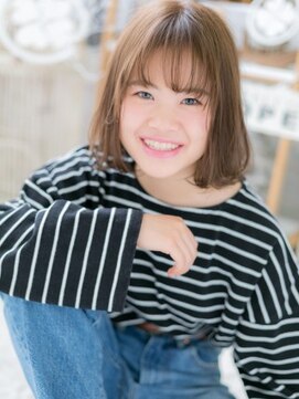 モッズヘア 越谷(mod's hair) *mod's越谷*シースルーバング＆前下がりのナチュラルボブa