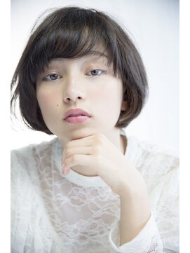 ビューティーアンドケアカロン(Beauty and Care CALON) 【銀座】ピュアなニュアンスが麗しいナチュラルボブスタイル