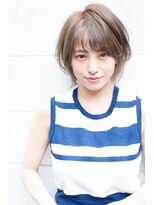 サングース(Sungoose)&nbsp;耳掛け#ココアブラウン大人かわいいフリンジウェーブ