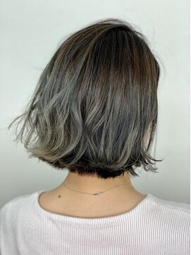 シェア 天王寺(share) share by wealstar【ブルーオリーブ】☆大人前下がりショート☆