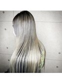 ハイライト&グラデーションで作るハイトーンカラー