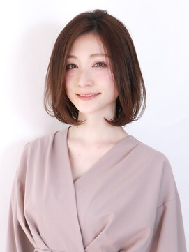 リアン(lien) 《lien.自由が丘》大人可愛い20代.30代.40代小顔前髪丸みボブ