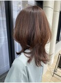 ナチュラルブラウン×ウルフ