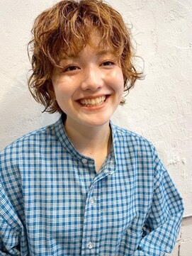 レトン 銀座(leton) Aラインボブ/マロンベージュ/ニュアンスマッシュ[東銀座/銀座]