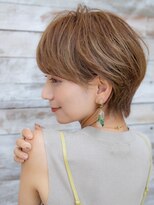 シー バイ ロンド 新宿(Sea by Lond)&nbsp;【福島】アースカラーくびれヘア耳かけマッシュショートボブ