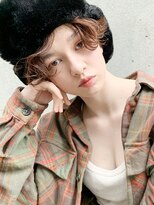 アイティーバイアルバム 藤沢店(IT by ALBUM) 外はねショート_カーキグレージュマッシュショート_48213