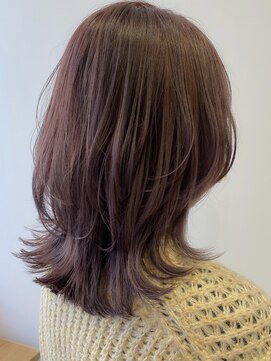 バイオレット ナゴヤ(Violet Nagoya) 【Violet】ウルフカット×ラベンダーピンク♪