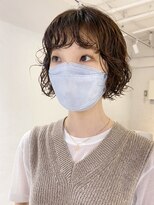 アイティーバイアルバム 藤沢店(IT by ALBUM)&nbsp;ボブパーマ_ショコラアッシュヘルシースタイル_ba405482