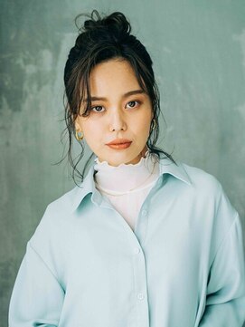 エクファ ヘア リゾート 大津 瀬田店(ex-fa hair resort) 【瀬田◆エクファヘアリゾート】こなれお団子アレンジ