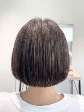 ハイライト/ミニボブ/ショートボブ/ショートカット