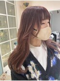 派手すぎない!ピンクベージュ