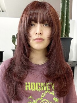 ウィコ 新宿(WICO) シールエクステレイヤー[新宿駅/斜めバング/グレージュカラー]