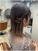 ☆結婚式お呼ばれヘアアレンジ/ハーフタイトアレンジ☆