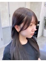 韓国レイヤー/韓国風/ボブ/髪質改善/黒髪/ブリーチなし〔池袋〕