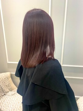 ネオリーブギンザ 銀座店(Neolive GINZA) 前髪/マチルダボブ/ピンクベージュ/インナーグレージュ